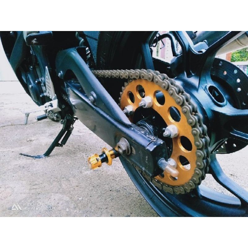 Jalu Pedok Jalu Standar Pedok Full Cnc Ninja 250 fi Karbu Ninja RR Vixion New Xabre CBR 150R 250R