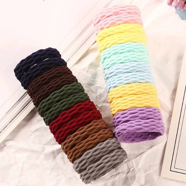 Karet rambut gelombang isi 48 pcs elastis