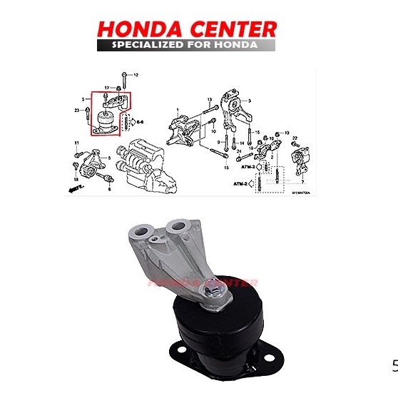 engine mounting gantungan mesin dudukan mesin kanan odyssey rb1 rb2 rb3  2004 2005 2006 2007 2008 2009 2010 2011 2012 2013 elysion