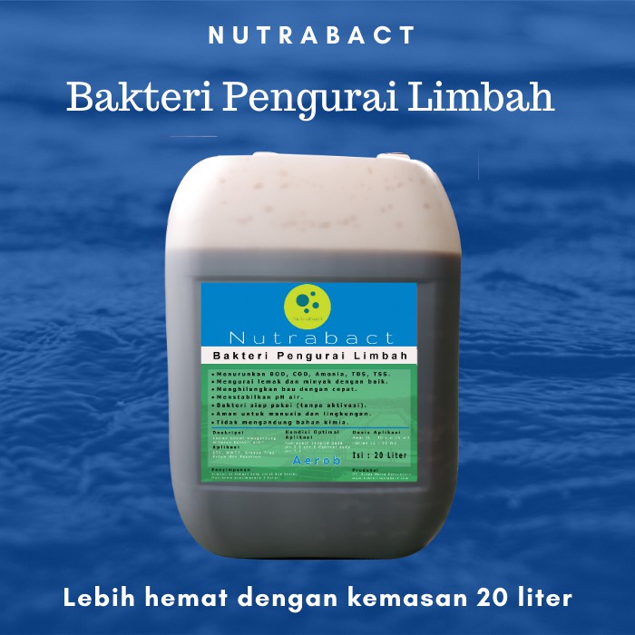 Jual Bakteri Pengurai Limbah Cair Dan Lemak Aerob Jerigen Liter Indonesia Shopee Indonesia