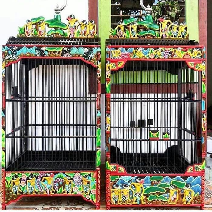 Sangkar Burung Ukir Warna Shopee Indonesia