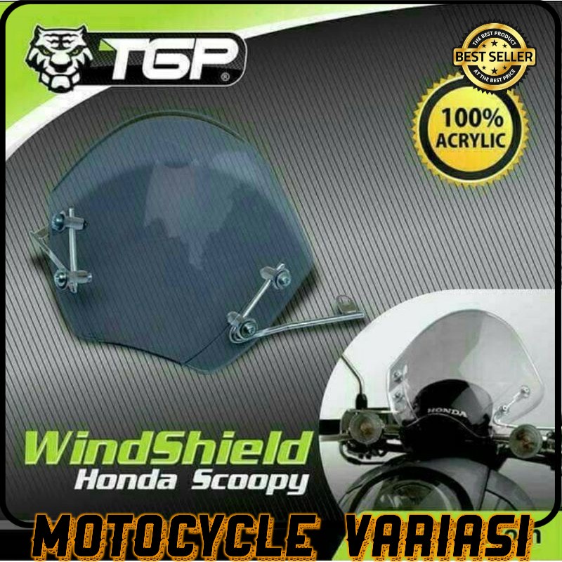 Visor windshield honda scoopy  genio TGP [COD]