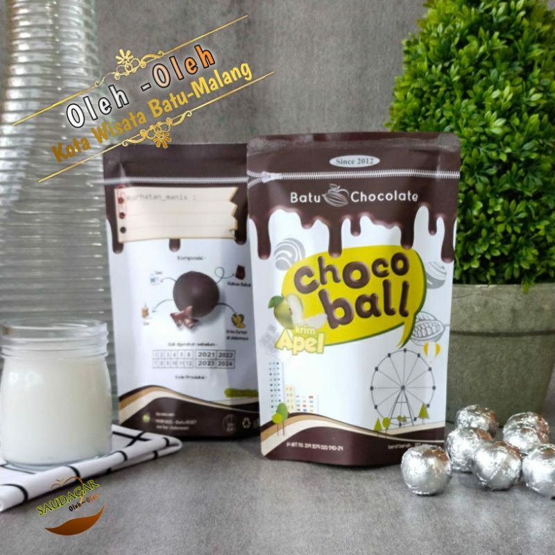 

OLEH-OLEH KHAS MALANG_CHOCO BALL APEL