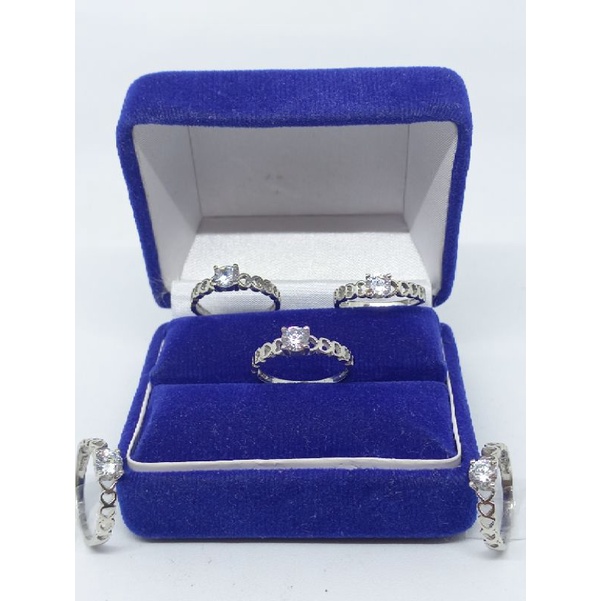 cinci solitaire mp ukir samping love&quot;/ cincin perak asli silver 925 lapis emas/cincin fashion wanita