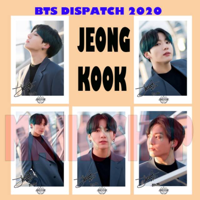 BTS Dispatch 2020 Polaroid Kpop