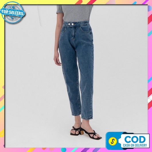 Celana Jins  Remaja Terbaru 2022 Cewek Kekinian Cewe Clana Jeens Panjang Korean Termurah Sobek Clana