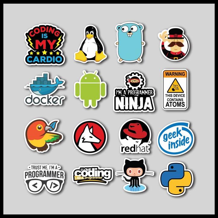 STICKER PROGRAMMER MURAH