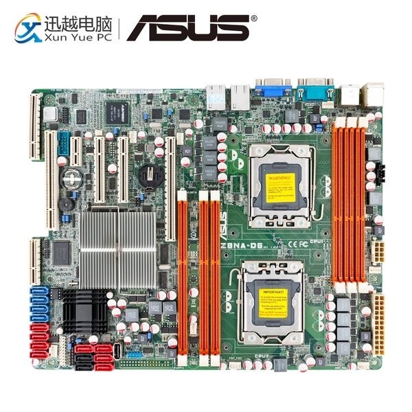 sepaket mobo Server Asus Z8NA-6D dual xeon-ram48 gb garansi 1Tahun