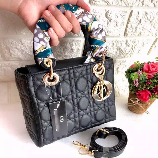 (BEST SELLER) TAS BATAM DOR LADY FREE SYAL IMPORT UK19x16 dior