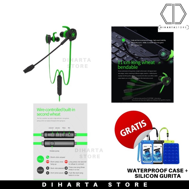 Earphone Original PLEXTONE G30