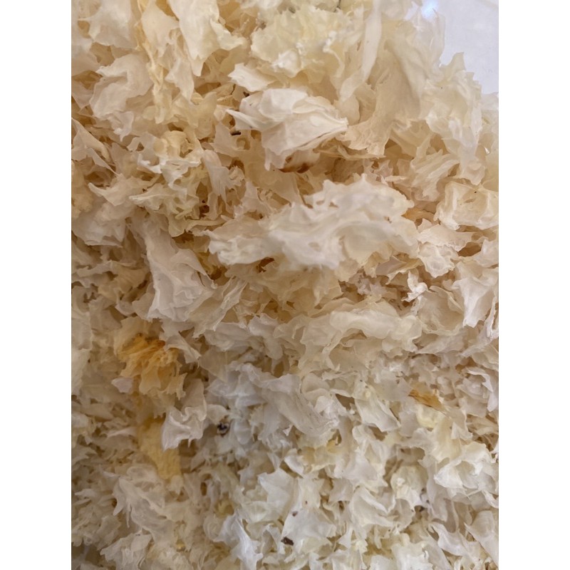 

Mamme Treats - Jamur Salju Remuk Pecahan 20 Gram / Dried White Fungus