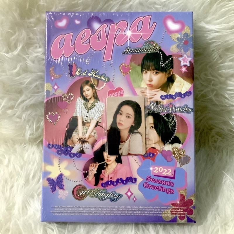 [READY STOCK] SEASON GREETING AESPA 2022 SEALED BENE SMTOWN&STORE SG22 AESPA