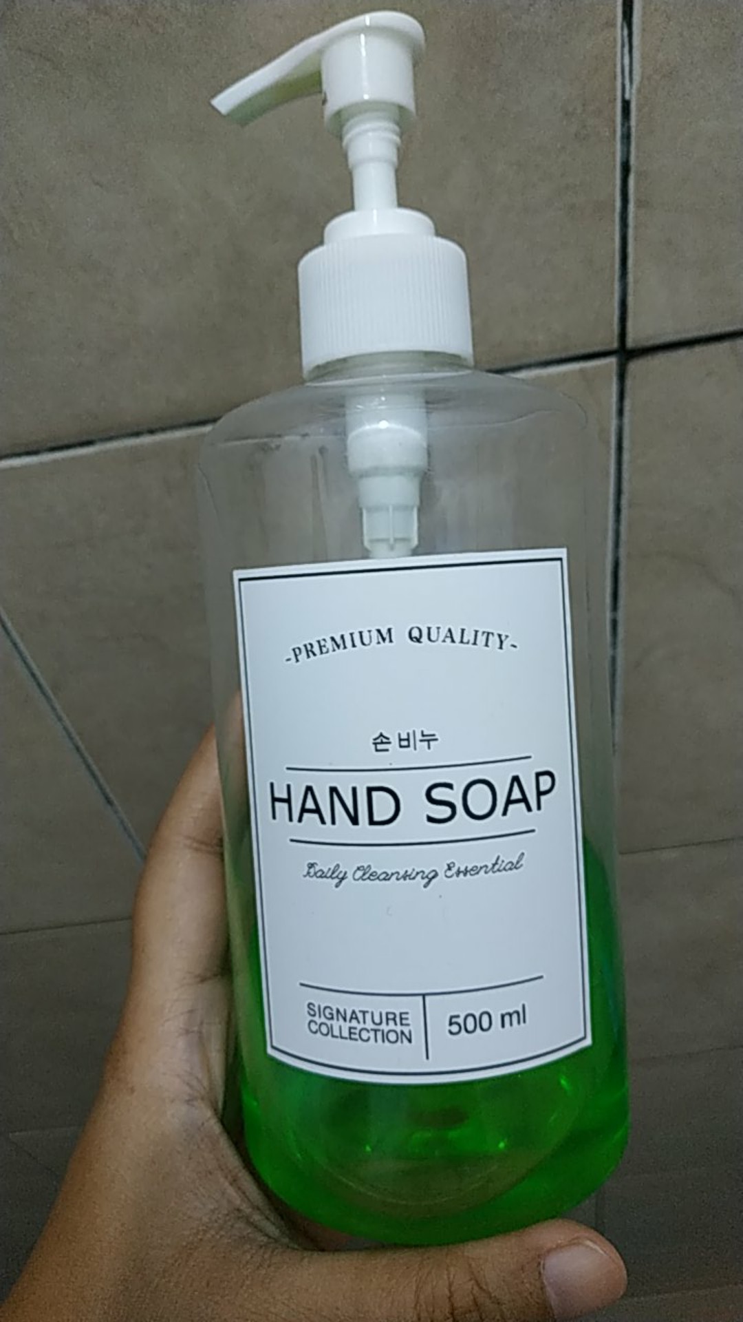 Trans 1 - Botol Dispenser Sabun Cuci Tangan Cuci Piring Bayi Free Sticker Label Aesthetic Murah