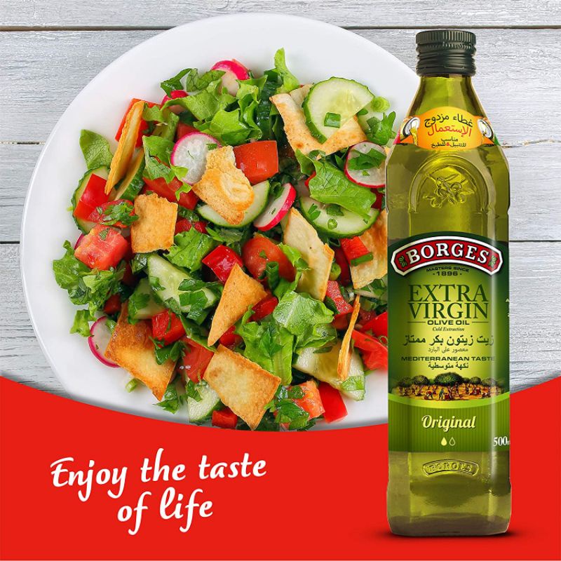 

Minyak Zaitun Borges 500ml Extra Virgin Olive Oil Borges Bisa di Minum