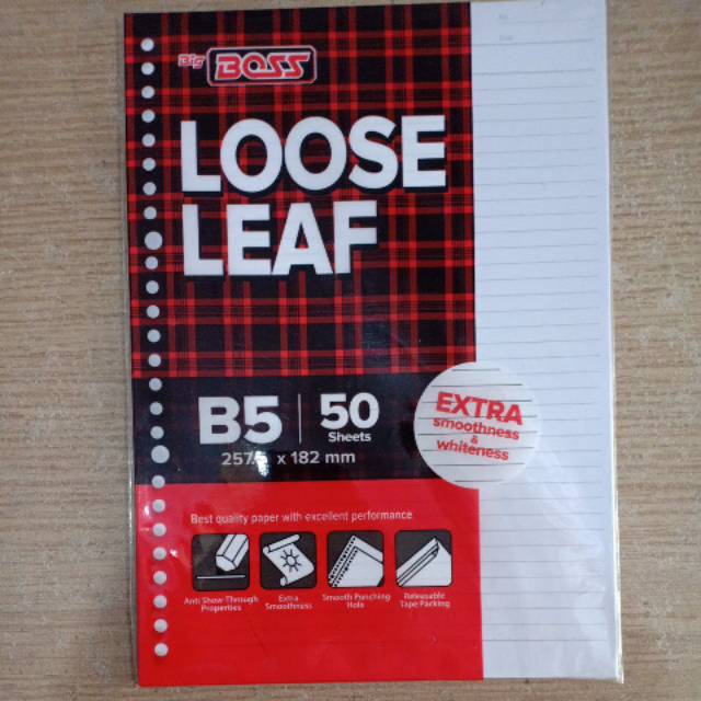

Isi Binder B5 50 lembar