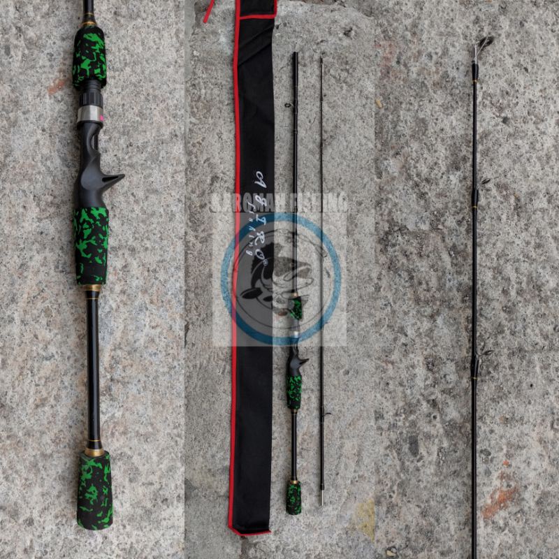 Bisa Cod.. Joran Bc Fiber Solid Kaku Ajiro Sniper 165 180 198