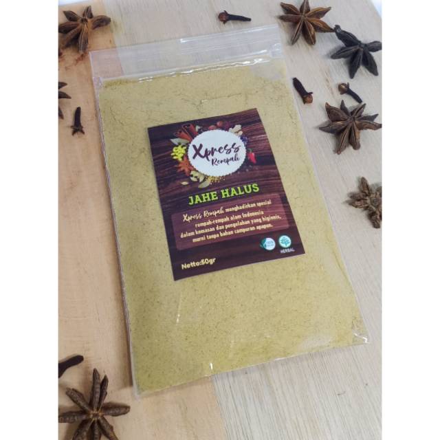 

Jahe Halus / Rempah Herbal / JSR / Premium Quality / 50 gram
