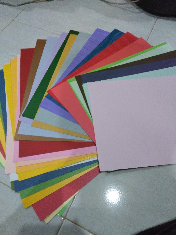 Jasmin Orient Kuning A4 (wangi, Corak)