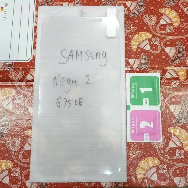 Tempered gorila glass kaca samsung mega 2 G7508 murah meriah mantap