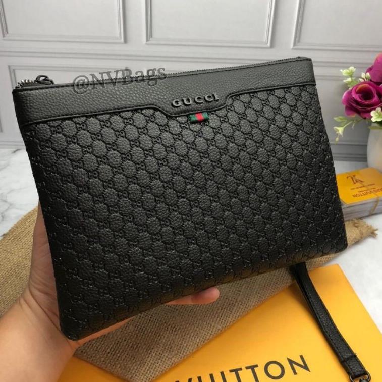 『Import Terlaris』 Clutch Gucci LV Uk.29 Super Sling Handbag Pria Wanita Impor ??