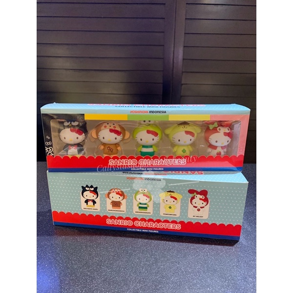 Sanrio Characters Hello Kitty Mini Figures Yoshinoya 1 Box 5 pcs