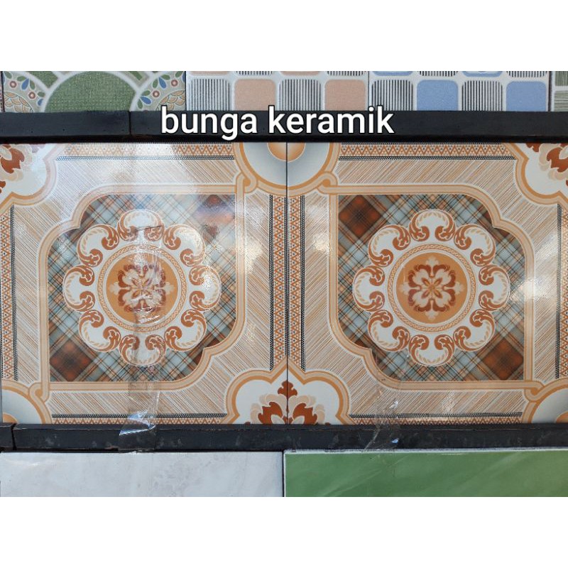 Jual Keramik Lantai 40x40 Motif Batik Shopee Indonesia 