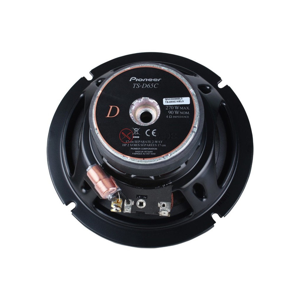 Speaker Pioneer TS-D65C / TSD 65 C / D65C. 6.5&quot; Component 2-Way Split