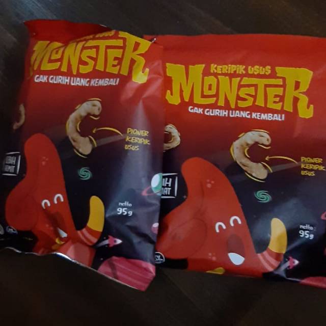 

Keripik usus monster