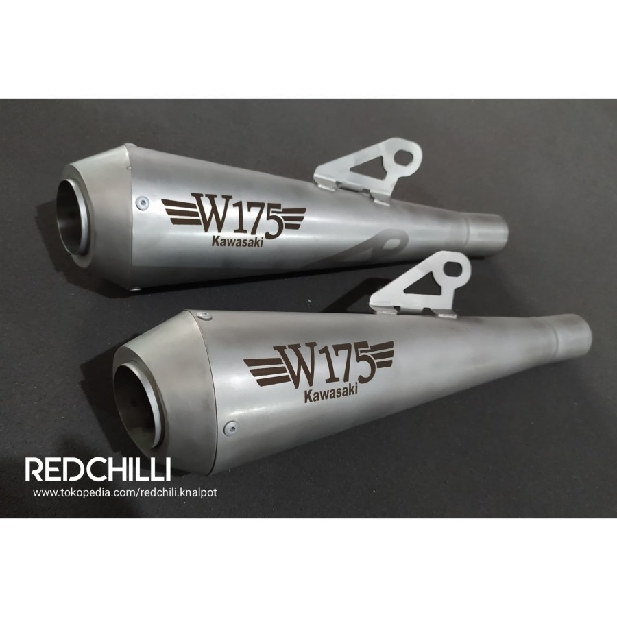 Knalpot Kawasaki W175 TR - Knalpot Kawasaki W 175 TR