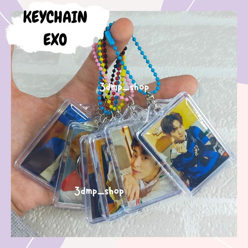 Gantungan kunci ganci keychain exo don't fight the feeling