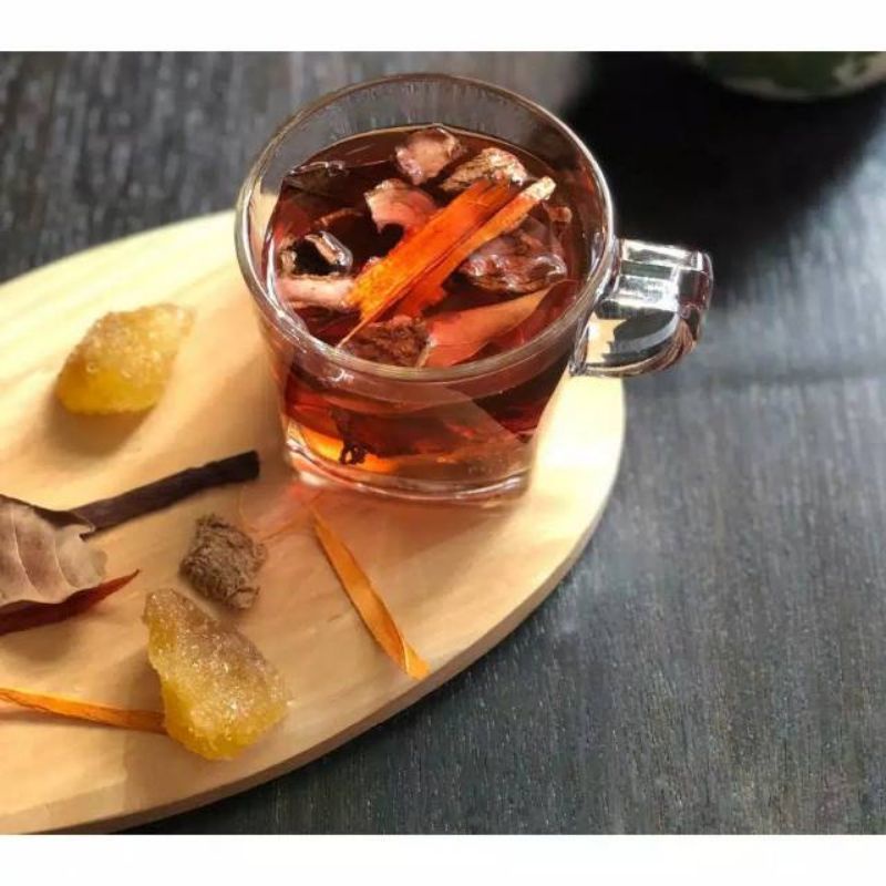 

Wedang Uwuh Minuman Herbal Kesehatan Empon Rempah Plus Gula Batu dan Jahe