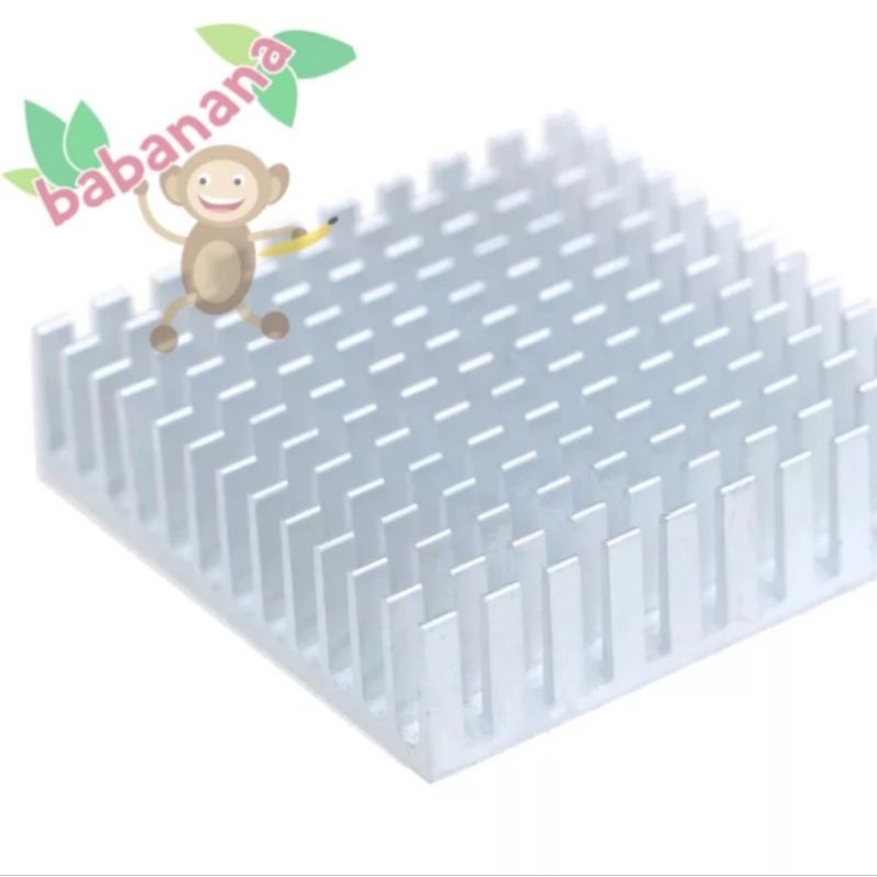 Heatsink 40mm Silver CHIP IC LED Heat Sink Stepstick mini 40x40x10mm