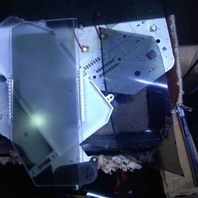 Polarizer LCD byson negative