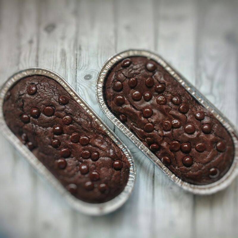 

Fudgy brownies cup