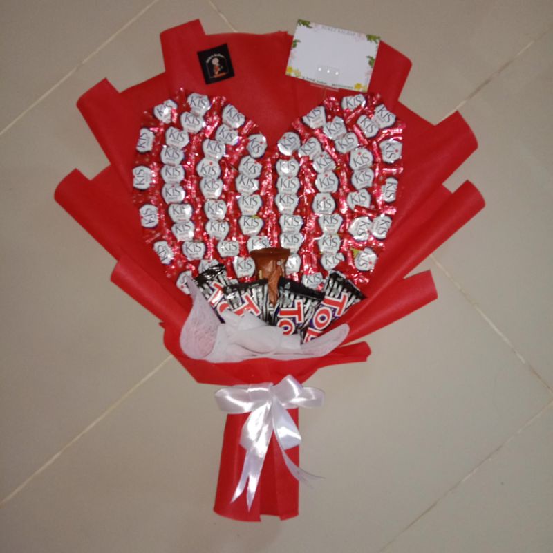 

BUKET PERMEN CAMPUR SNACK