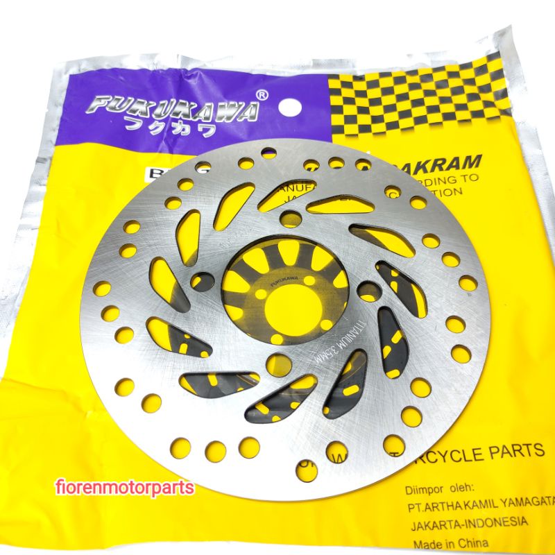 PIRINGAN DISC CAKRAM DEPAN BEAT. VARIO. SCOOPY. VARIO 125 . VARIO 150 OLD MERK FUKUKAWA