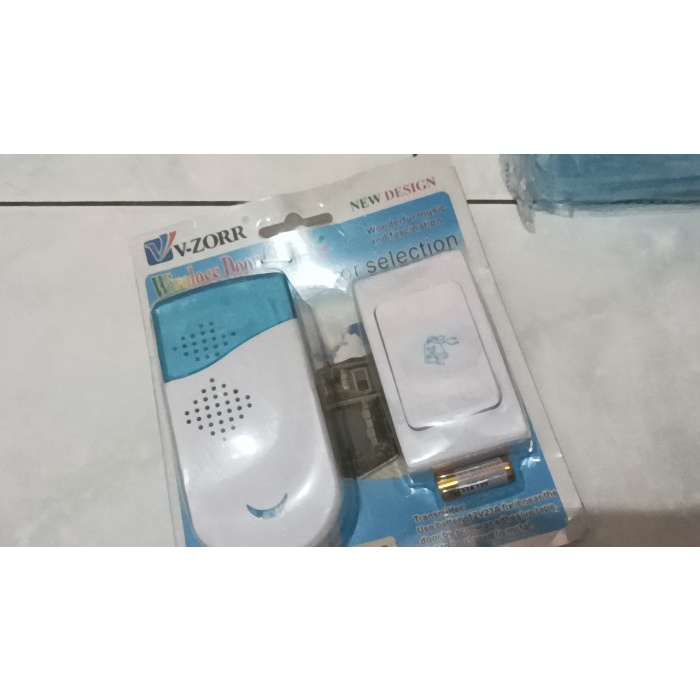 Bel Pintu Rumah Bel Tanpa Kabel Wireless Door Bell Remote 100M