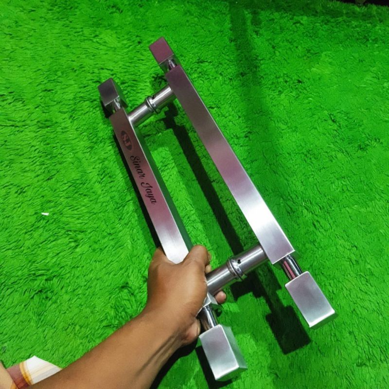 handle pintu baut tmbus gagang tarikan pintu mewah pull handle stainless model kotak susun pegangan pintu terbaru