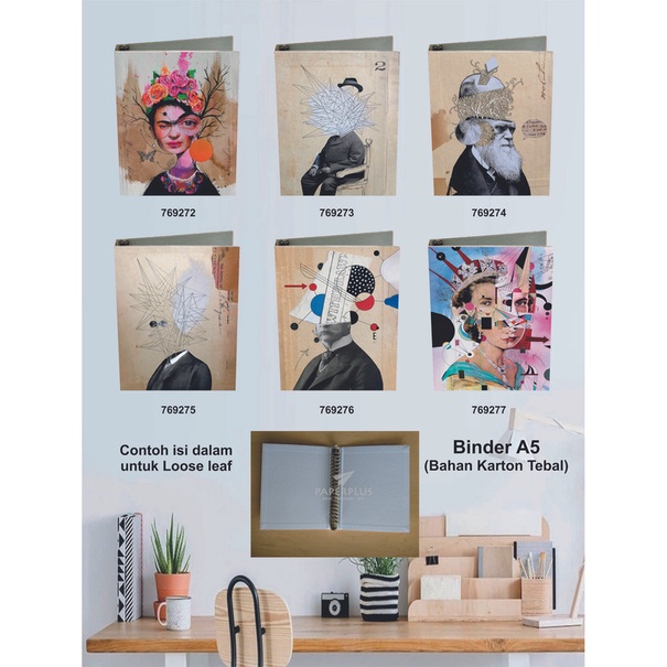 

Binder A5 / Binder Note A5 / Surealism / Set 2886