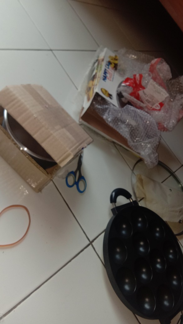 Cetakan Takoyaki Jumbo 12 Lubang + Tutup Kaca