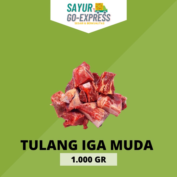 

tulang iga muda brisket ribs neck 1000gr 1kg