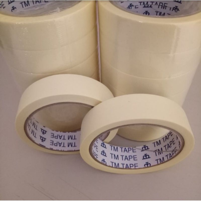 

Lakban kertas/masking tape 24mm×21 m