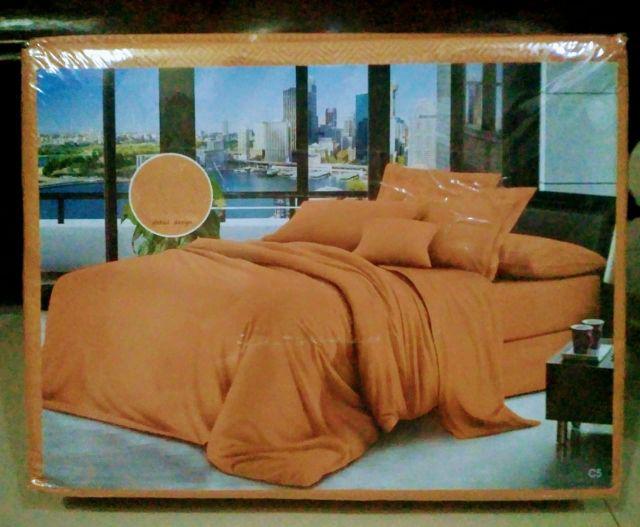 Sprei Microtex Motif Emboss Ukuran 120x200 Cm