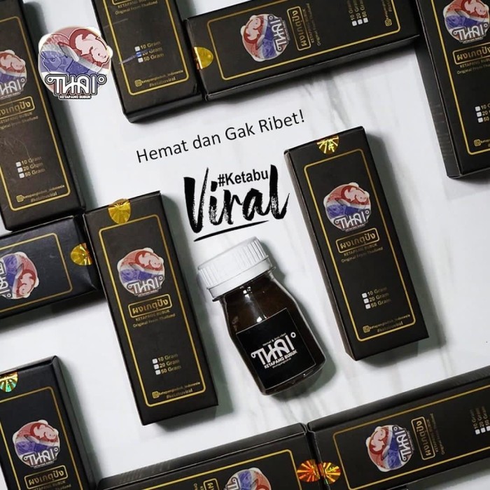 Unik Ketapang Bubuk Thai 20 Gram Super Pekat Sprti Ekstrak Daun 20gr 20gram Diskon