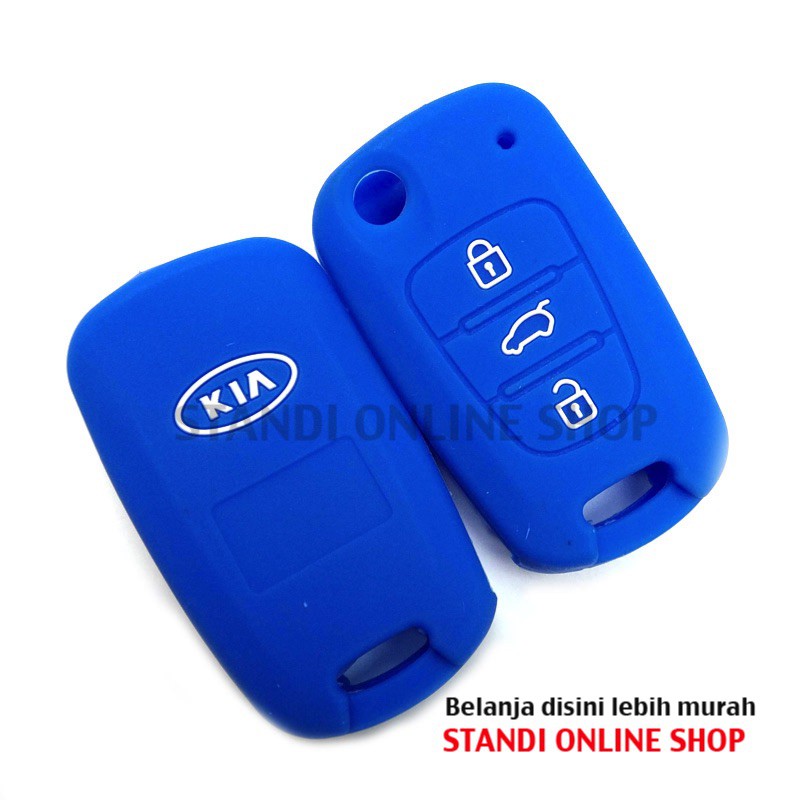 Kondom Kunci Silikon Cover Remote KIA Rio Sportage Murah