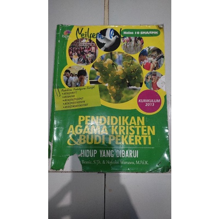 Preloved Buku Agama Kristen Kelas 10