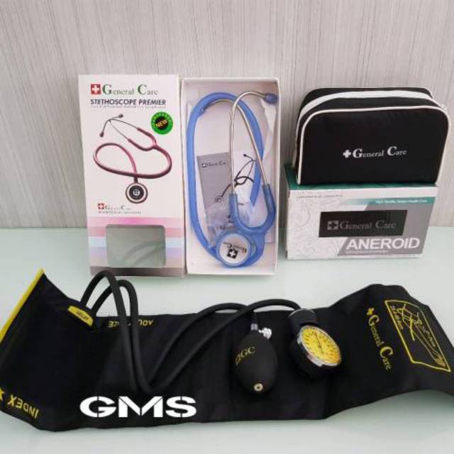 Paket Tensi Aneroid + Stethoscope Premier General Care