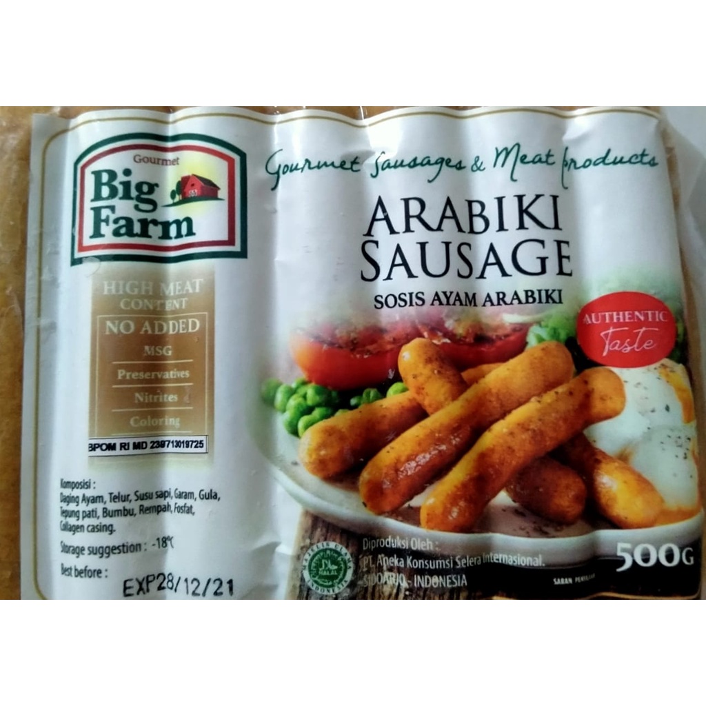

Sosis Ayam Arabiki / Sosis bigfarm