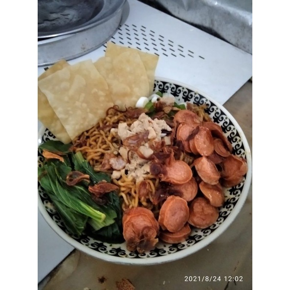 

Mie Ayam Palapa 1170 Mie Yamin Sosis Paper Bowl 800ml 450gr