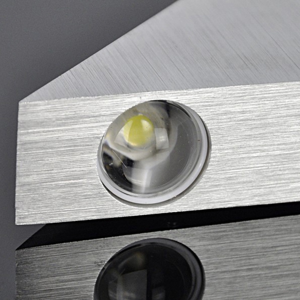 TaffLED Lampu Hias Dinding LED Modern Triangle Aluminium 3W - ABD-3W-SJX